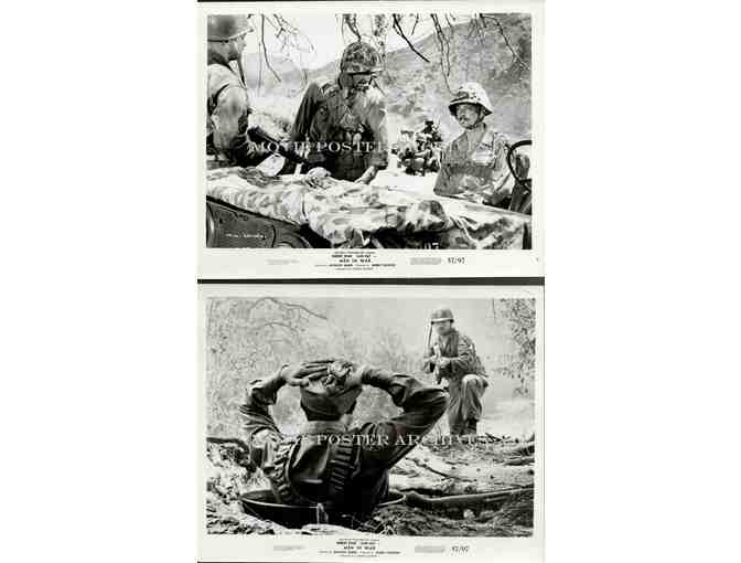 MEN IN WAR, 1957, movie stills, Robert Ryan, Aldo Ray, Vic Morrow