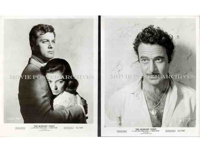 MIDNIGHT STORY, 1957, movie stills, Tony Curtis, Marisa Pavan