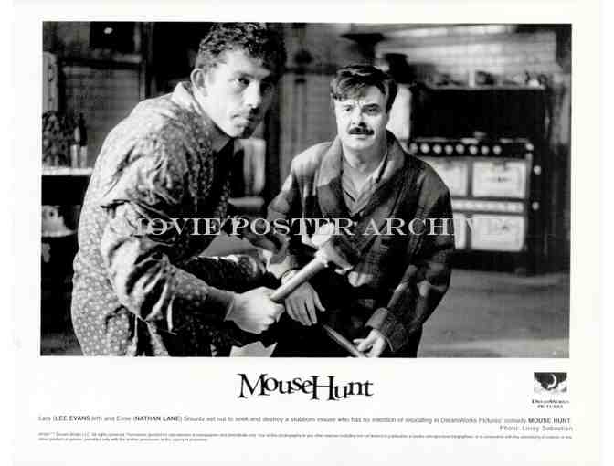 MOUSE HUNT, 1997, movie stills, Nathan Lane, Christopher Walken