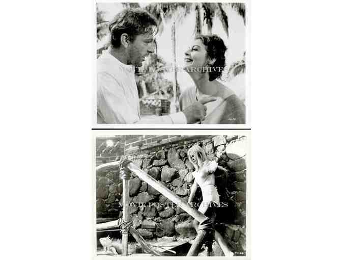 NIGHT OF THE IGUANA, 1964, movie stills, Richard Burton, Deborah Kerr