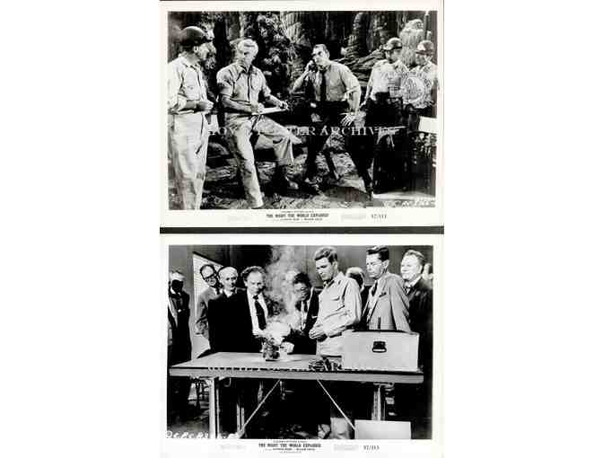 NIGHT THE WORLD EXPLODED, 1957, movie stills, Kathryn Grant, Charles Evans