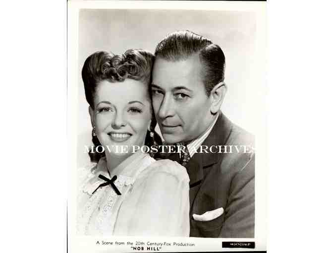 NOB HILL, 1945, movie stills, George Raft, Joan Bennett, Vivian Blaine