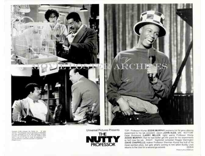 NUTTY PROFESSOR, 1996, movie stills, Eddie Murphy, Jada Pinkett Smith
