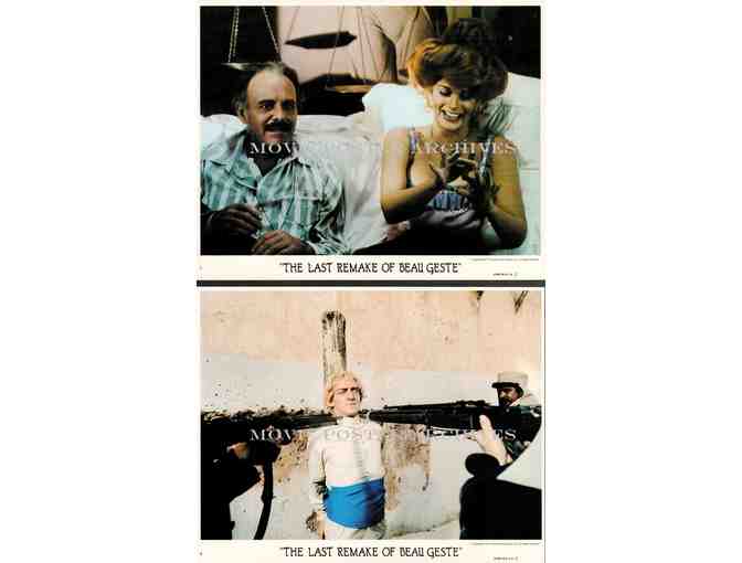 LAST REMAKE OF BEAU GESTE, 1977, mini lobby cards, Marty Feldman