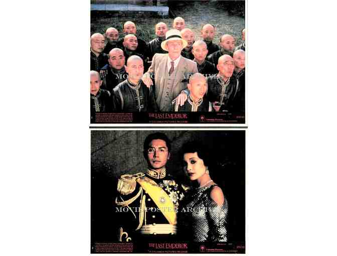 LAST EMPEROR, 1987, mini lobby cards, Peter Otoole