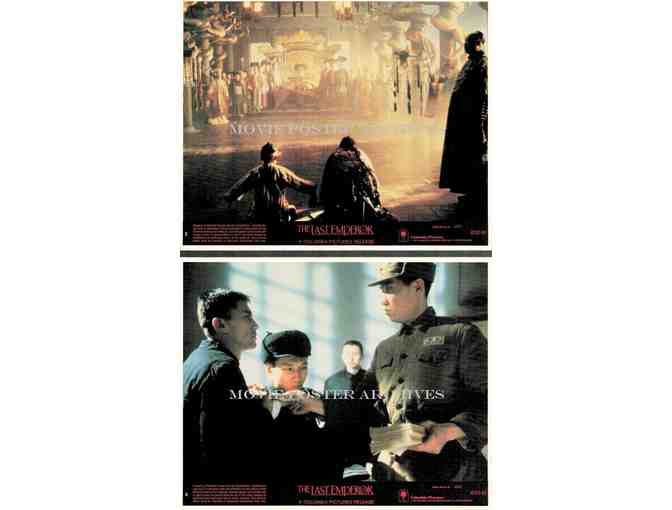 LAST EMPEROR, 1987, mini lobby cards, Peter Otoole