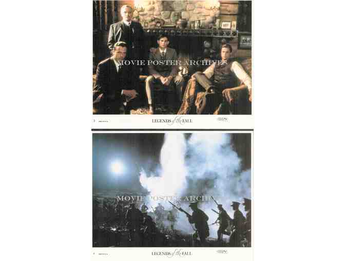 LEGENDS OF THE FALL, 1994, mini lobby cards, Brad Pitt, Anthony Hopkins