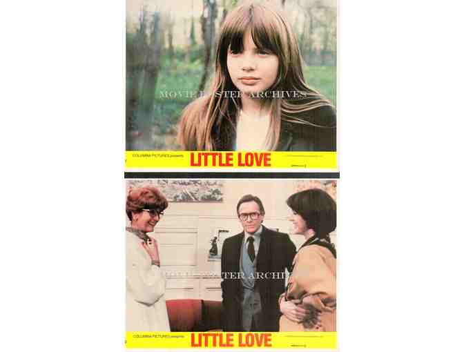 LITTLE LOVE, 1979, mini lobby cards, Anny Duperey, skateboarding