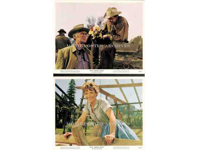 MAIL ORDER BRIDE, 1964, mini lobby cards, Buddy Ebsen, Keir Dullea