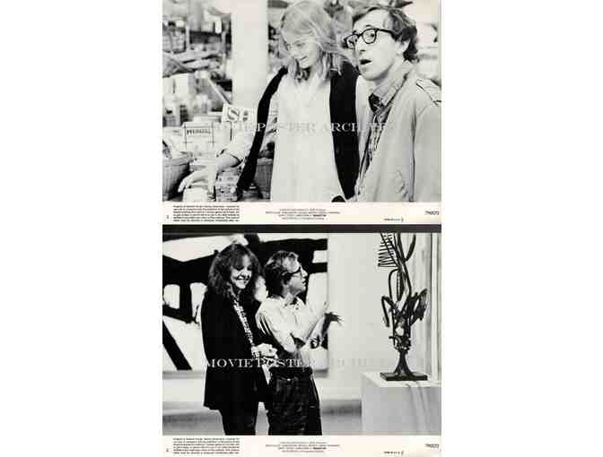 MANHATTAN, 1979, mini lobby cards, Woody Allen, Diane Keaton