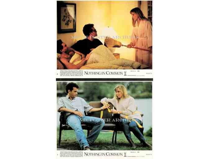 NOTHING IN COMMON, 1986, mini lobby cards, Tom Hanks, Jackie Gleason