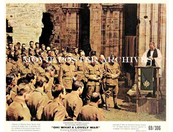 OH! WHAT A LOVELY WAR, 1969, mini lobby cards, Dirk Bogarde, Laurence Olivier