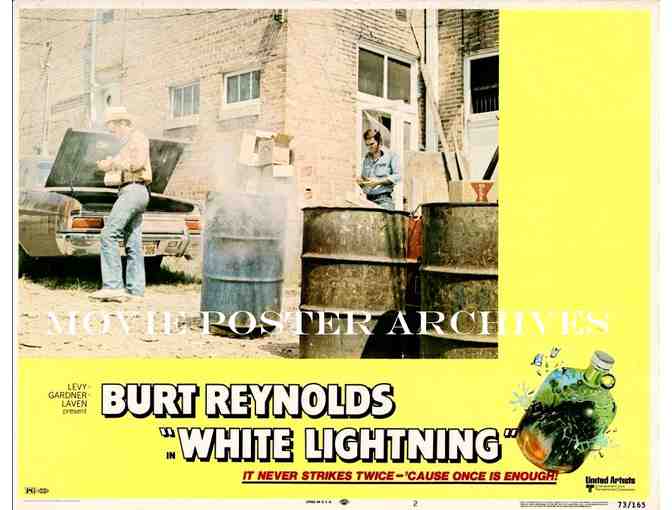 WHITE LIGHTNING, 1973, lobby cards, Burt Reynolds, Ned Beatty