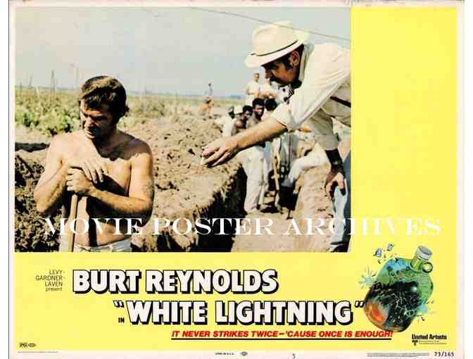 WHITE LIGHTNING, 1973, lobby cards, Burt Reynolds, Ned Beatty