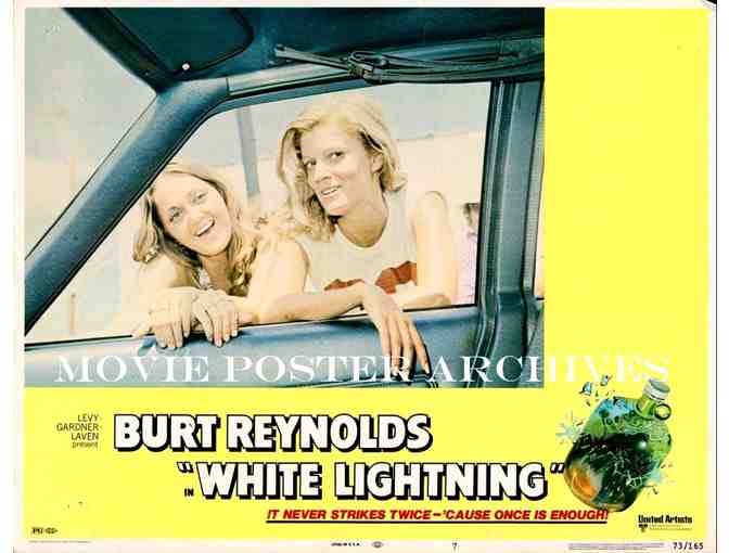WHITE LIGHTNING, 1973, lobby cards, Burt Reynolds, Ned Beatty