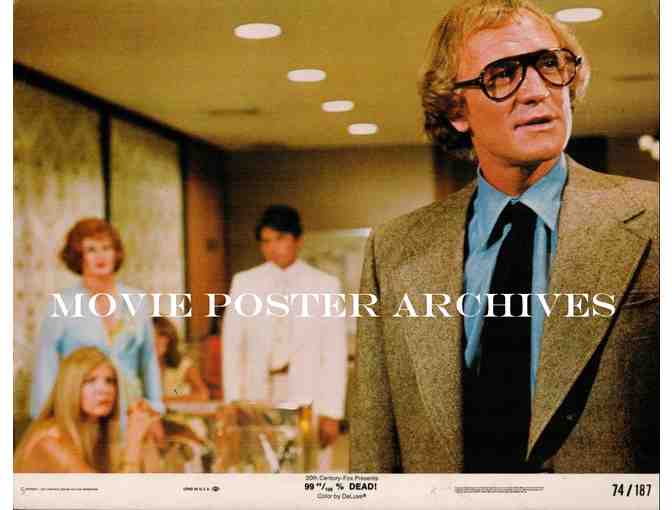 99 and 44/100 PERCENT DEAD, 1974, lobby cards, Richard Harris, Bradford Dillman