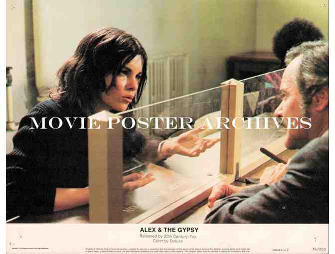 ALEX AND THE GYPSY, 1976, lobby cards, Jack Lemmon, Genevieve Bujold