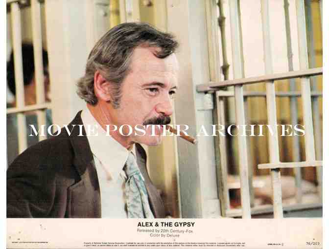 ALEX AND THE GYPSY, 1976, lobby cards, Jack Lemmon, Genevieve Bujold