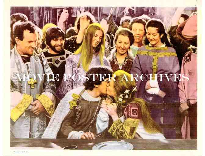 ALFRED THE GREAT, 1969, lobby cards, David Hemmings, Michael York