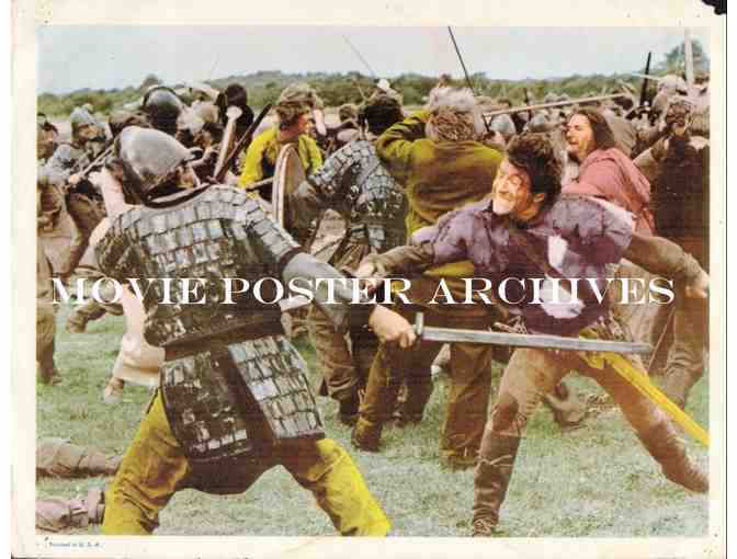 ALFRED THE GREAT, 1969, lobby cards, David Hemmings, Michael York