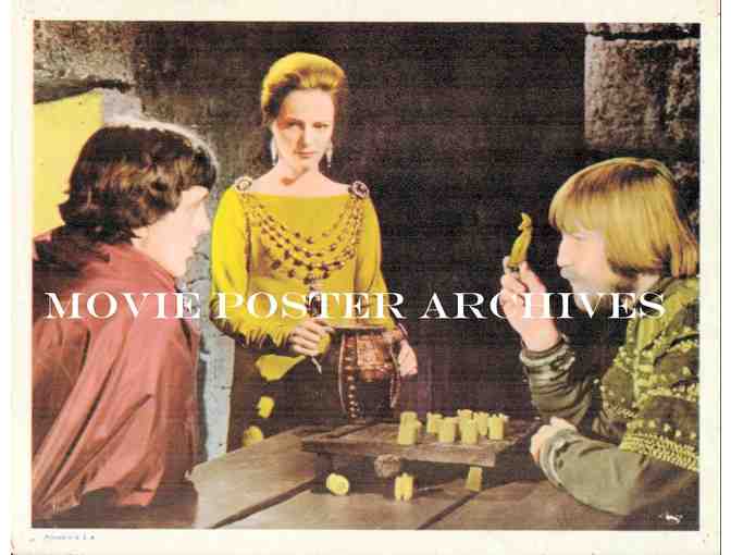 ALFRED THE GREAT, 1969, lobby cards, David Hemmings, Michael York