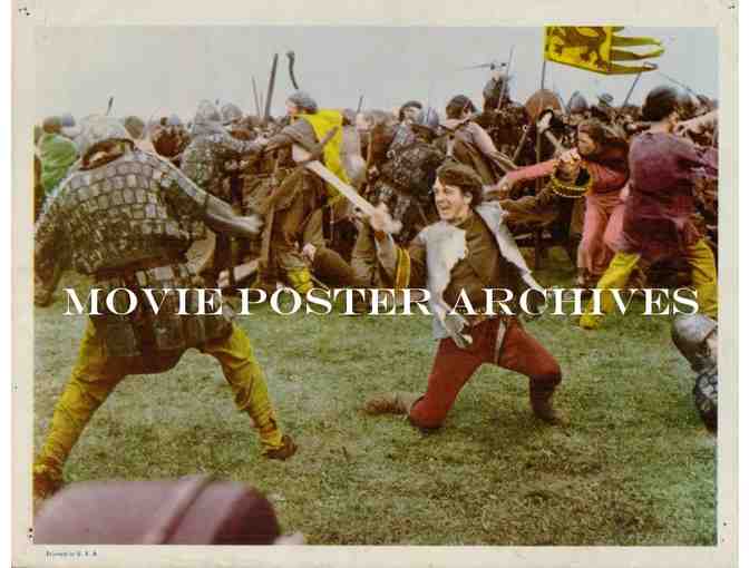 ALFRED THE GREAT, 1969, lobby cards, David Hemmings, Michael York