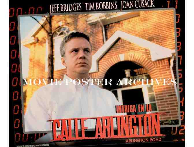 ARLINGTON ROAD, 1999, lobby cards, Jeff Bridges, Tim Robbins