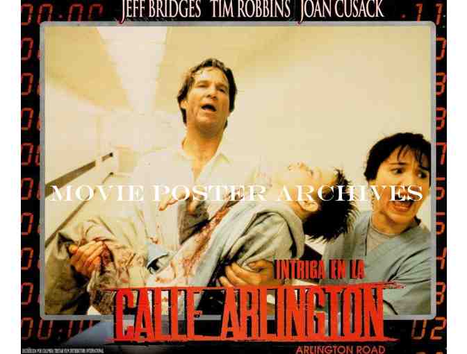 ARLINGTON ROAD, 1999, lobby cards, Jeff Bridges, Tim Robbins