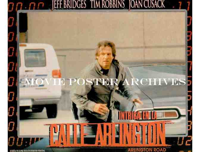ARLINGTON ROAD, 1999, lobby cards, Jeff Bridges, Tim Robbins