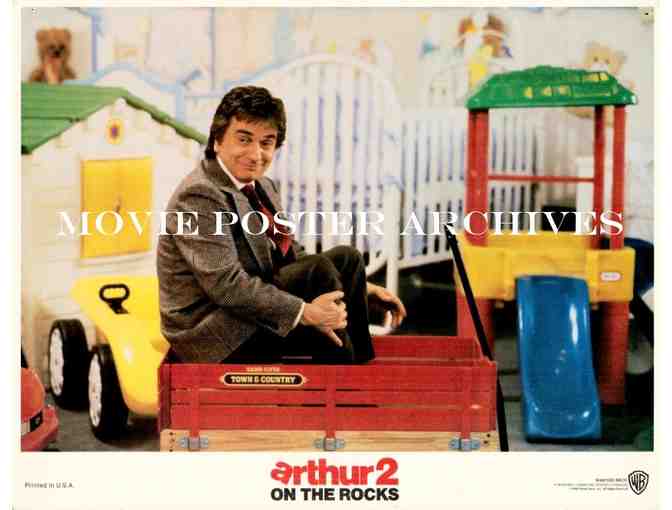 ARTHUR 2, 1988, lobby cards, Dudley Moore, Liza Minnelli