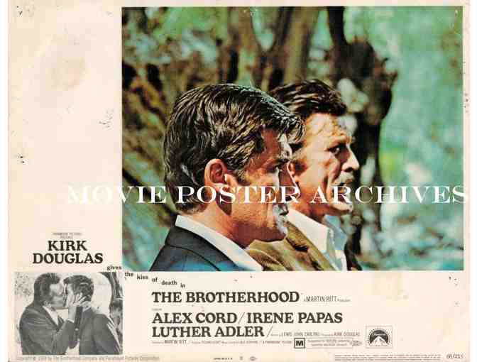 BROTHERHOOD, 1968, lobby cards, Kirk Douglas, Alex Cord