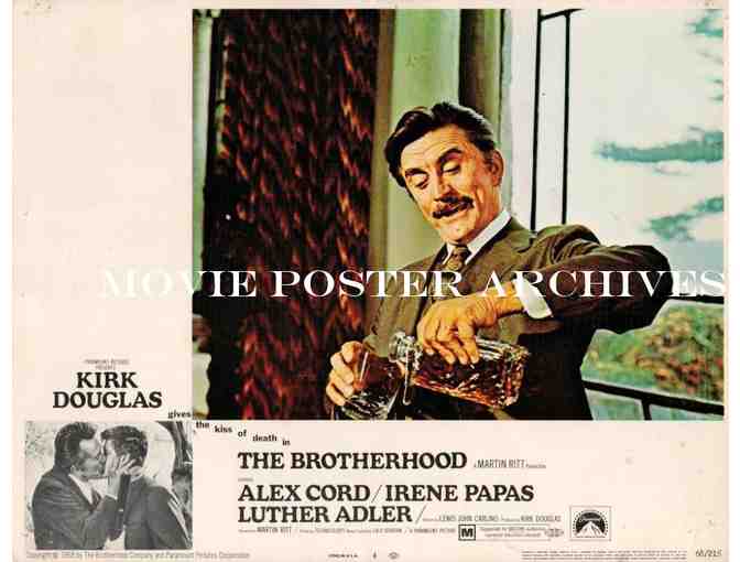 BROTHERHOOD, 1968, lobby cards, Kirk Douglas, Alex Cord