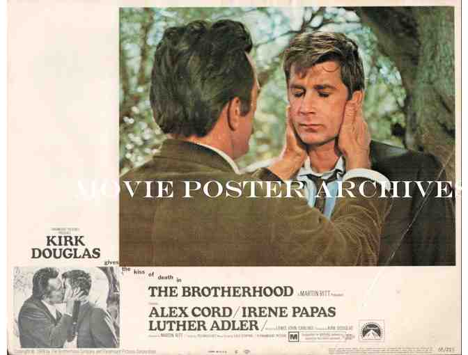 BROTHERHOOD, 1968, lobby cards, Kirk Douglas, Alex Cord