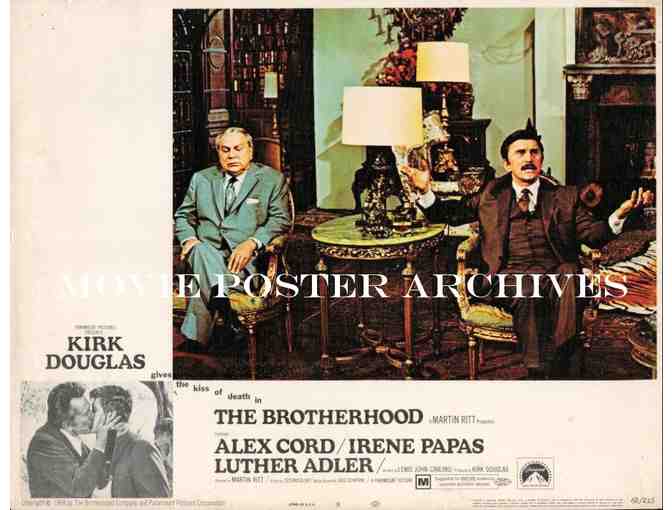 BROTHERHOOD, 1968, lobby cards, Kirk Douglas, Alex Cord