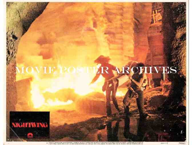 NIGHTWING, 1979, lobby cards, Nick Mancuso, David Warner