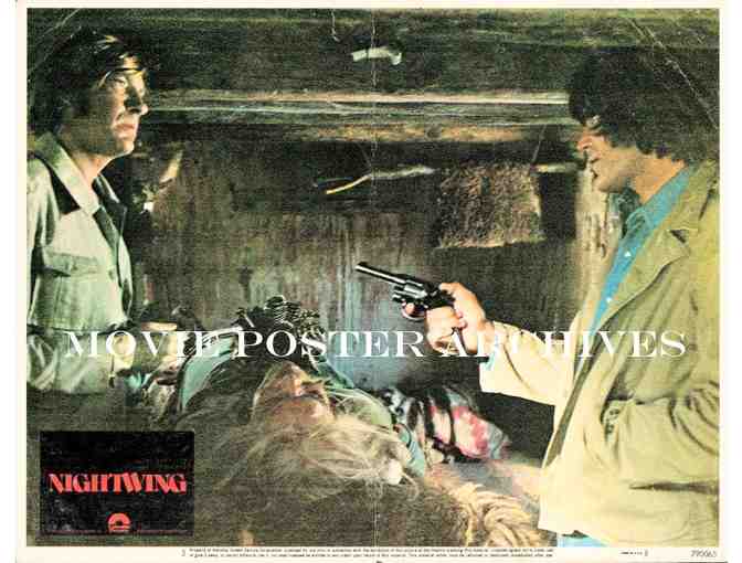 NIGHTWING, 1979, lobby cards, Nick Mancuso, David Warner