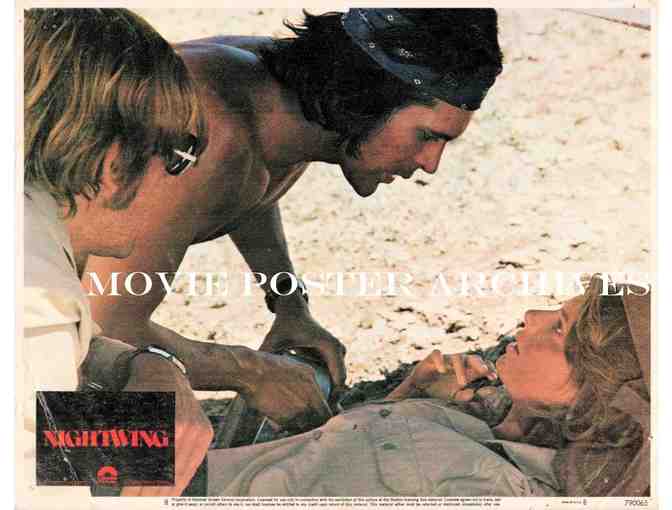 NIGHTWING, 1979, lobby cards, Nick Mancuso, David Warner