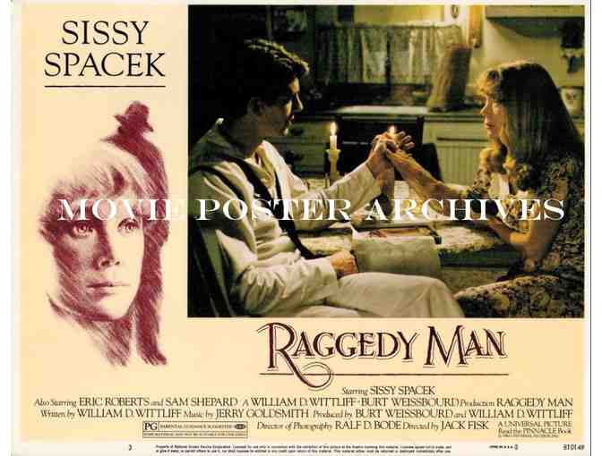 RAGGEDY MAN, 1981, lobby cards, Sissy Spacek, Eric Roberts