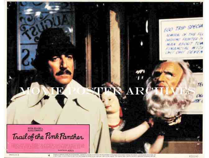 TRAIL OF THE PINK PANTHER, 1982, lobby cards, Peter Sellers