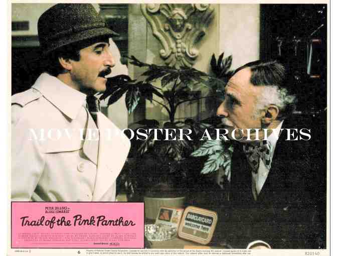 TRAIL OF THE PINK PANTHER, 1982, lobby cards, Peter Sellers