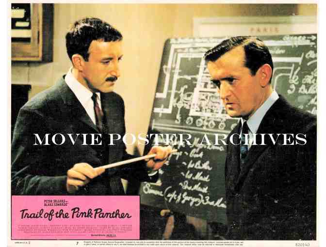 TRAIL OF THE PINK PANTHER, 1982, lobby cards, Peter Sellers