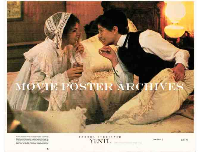 YENTL, 1983, lobby cards, Barbra Streisand, Mandy Patinkin