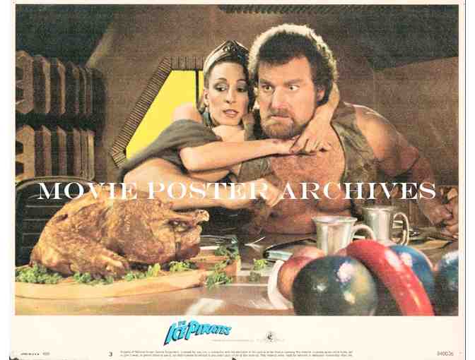 ICE PIRATES, 1984, lobby cards, Robert Urich, Mary Crosby