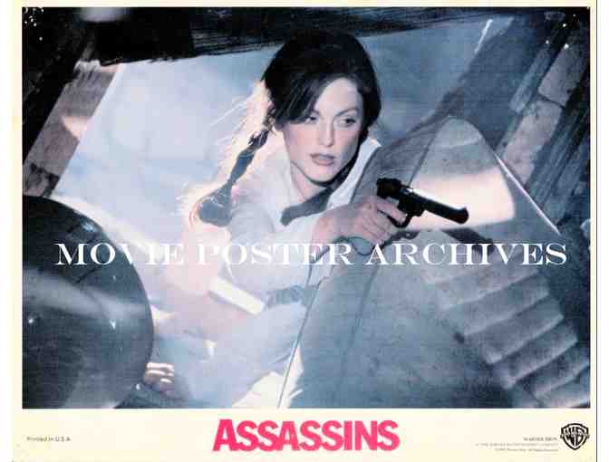 ASSASSINS, 1995, lobby cards, Sylvester Stallone, Antonio Banderas