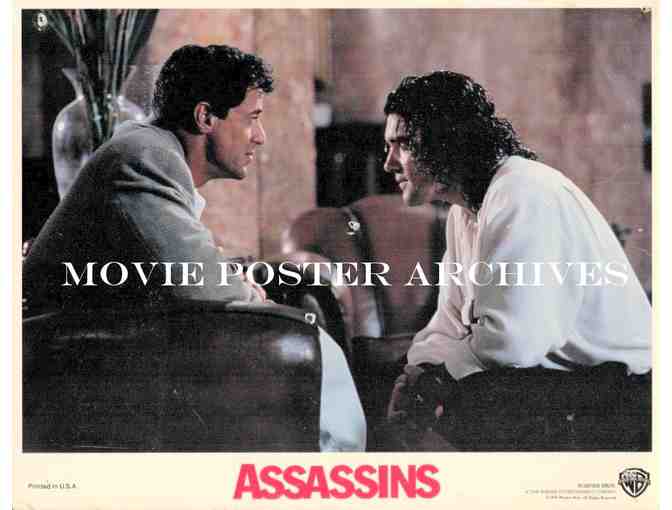 ASSASSINS, 1995, lobby cards, Sylvester Stallone, Antonio Banderas