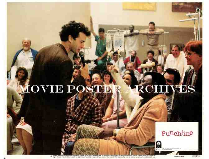 PUNCHLINE, 1987, lobby cards, Tom Hanks, Sally Field