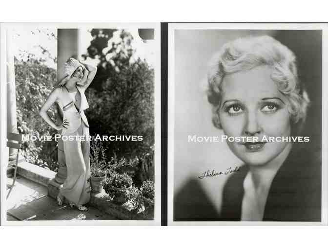 THELMA TODD, group of classic celebrity portraits, stills or photos