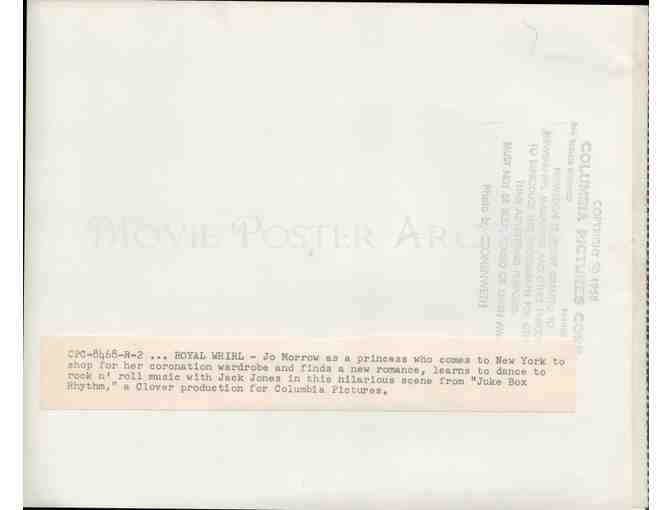 JUKE BOX RHYTHM, 1959, movie stills, Jo Morrow, Jack Jones, Brian Donlevy