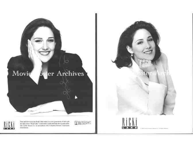 RICKI LAKE, group of classic celebrity portraits, stills or photos