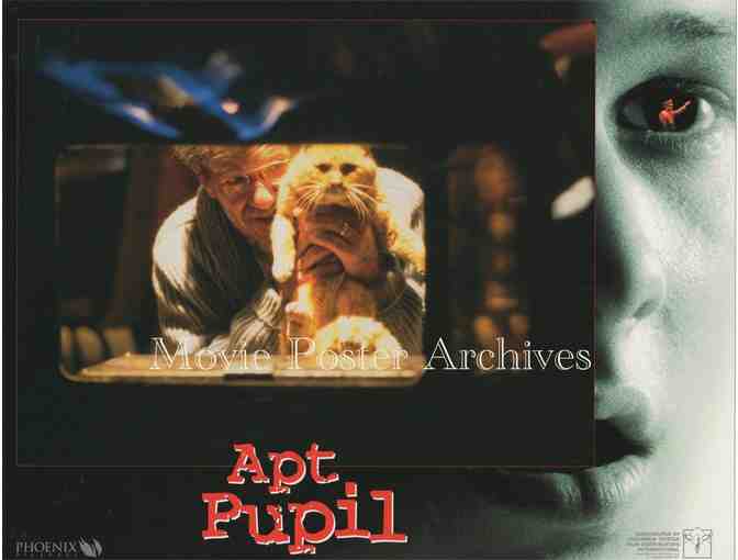 APT PUPIL, 1998, mini lobby card set, Brad Renfro, David Schwimmer